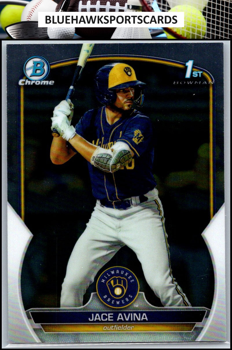 2023 Bowman #BCP-150 Jace Avina Chrome Prospects