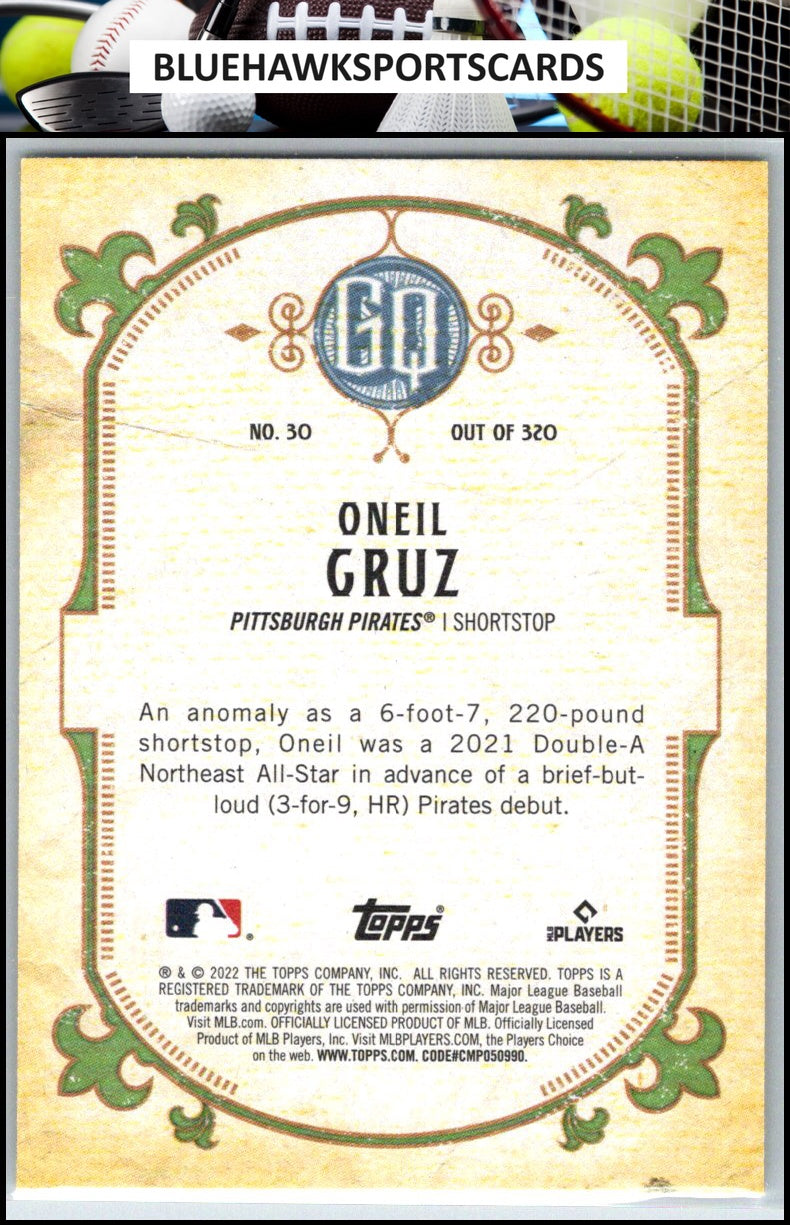 2022 Topps Gypsy Queen #30 Oneil Cruz