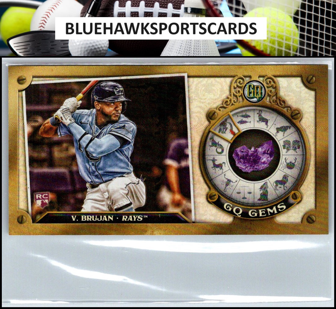 2022 Topps Gypsy Queen #GGM-28 Vidal Brujan Gypsy Gems Minis