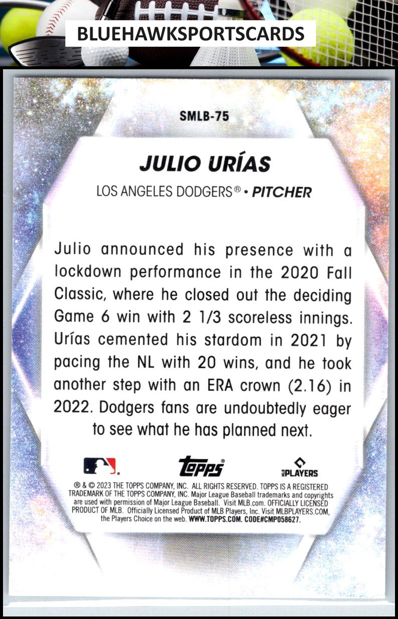 2023 Topps Update #SMLB-75 Julio Urías Stars of MLB