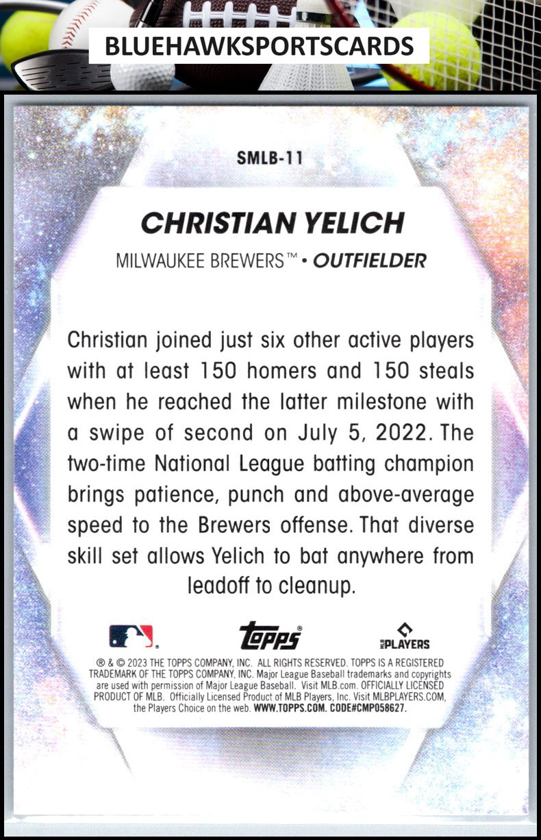 2023 Topps #SMLB-11 Christian Yelich Stars of MLB