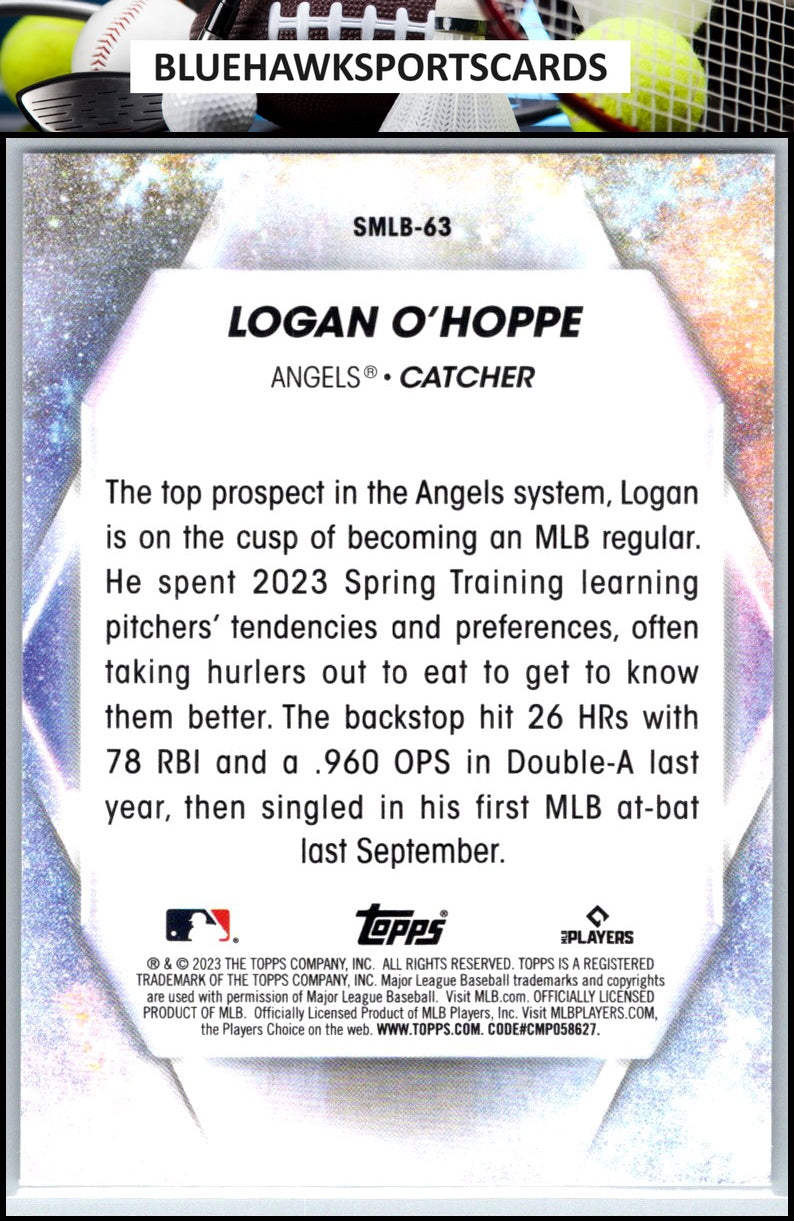 2023 Topps Update #SMLB-63 Logan O'Hoppe Stars of MLB