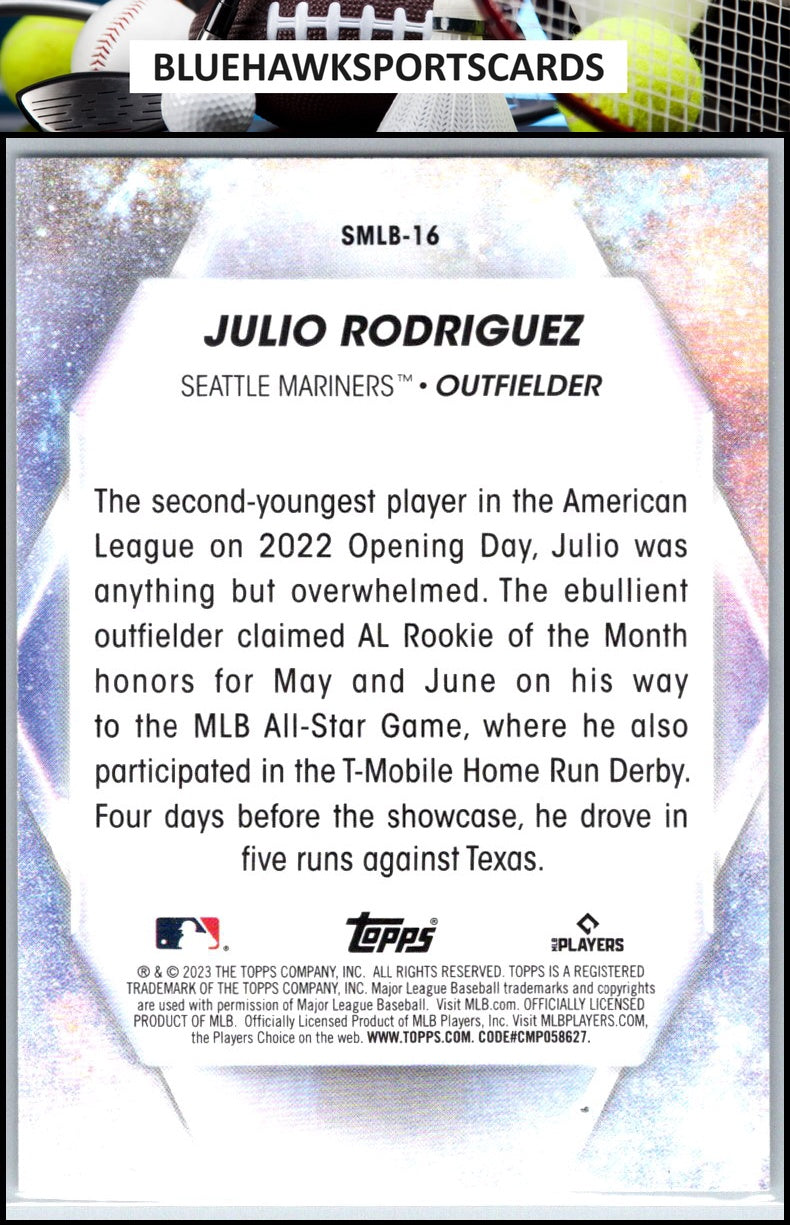 2023 Topps #SMLB-16 Julio Rodriguez Stars of MLB
