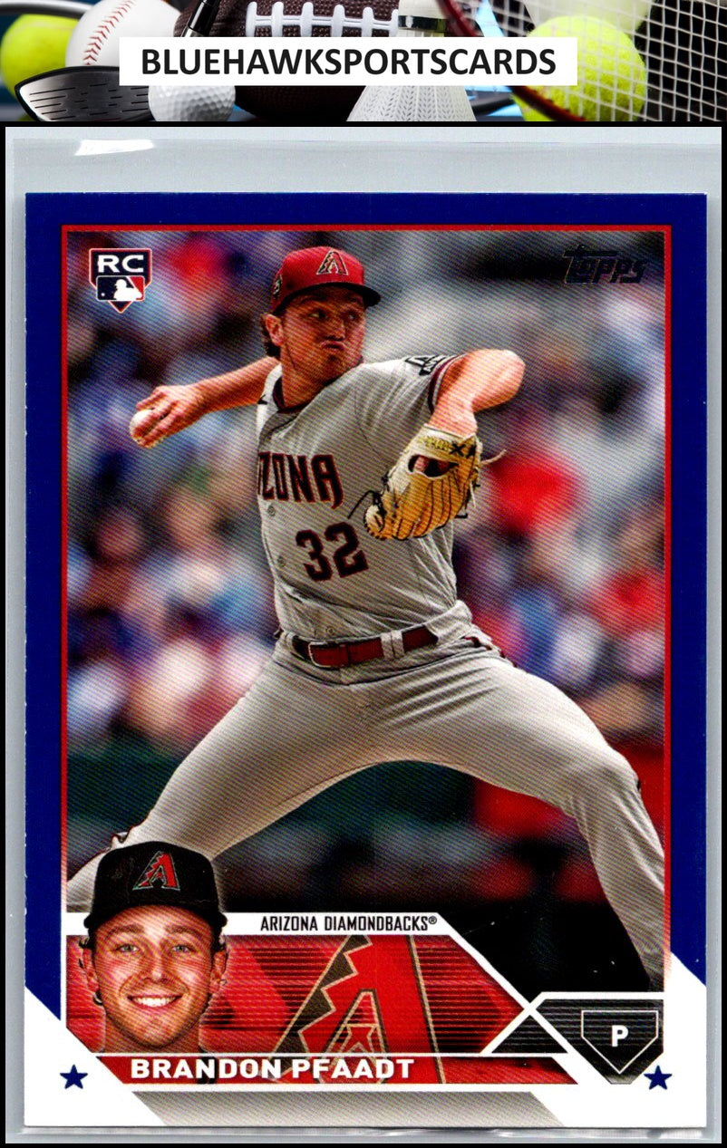 2023 Topps Chrome Update #USC156 Brandon Pfaadt Prism