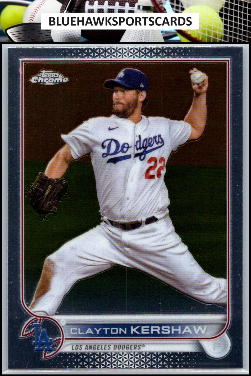 2022 Topps Chrome Sonic #183 Clayton Kershaw