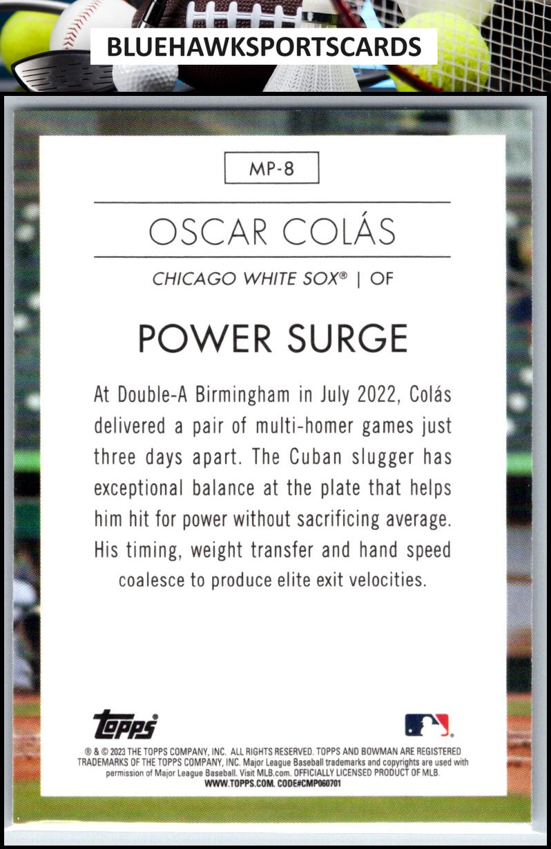 2023 Bowman #MP-8 Oscar Colas Modern Prospects