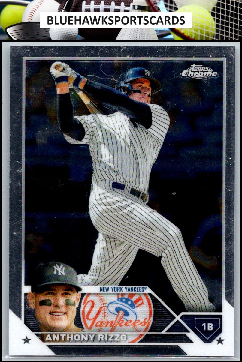 2023 Topps Chrome #191 Anthony Rizzo