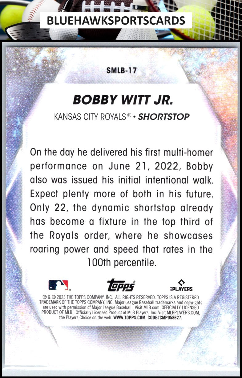 2023 Topps #SMLB-17 Bobby Witt Jr. Stars of MLB