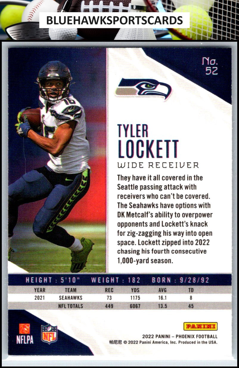 2022 Panini Phoenix #52 Tyler Lockett