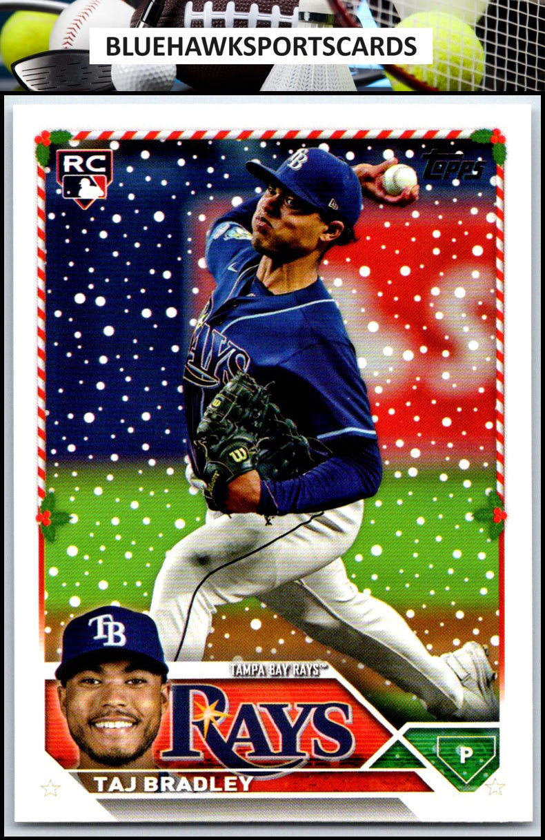 2023 Topps Holiday #H23 Taj Bradley