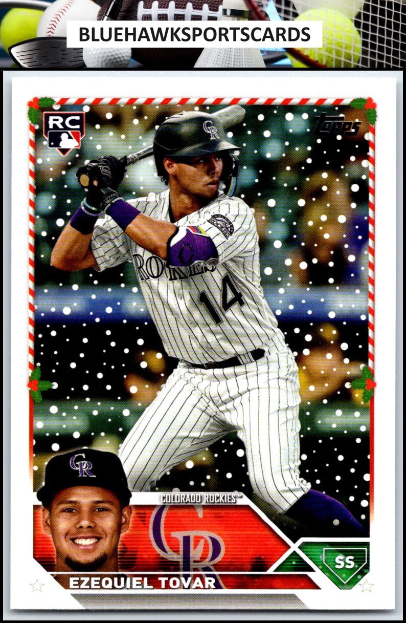 2023 Topps Holiday #H90b Ezequiel Tovar