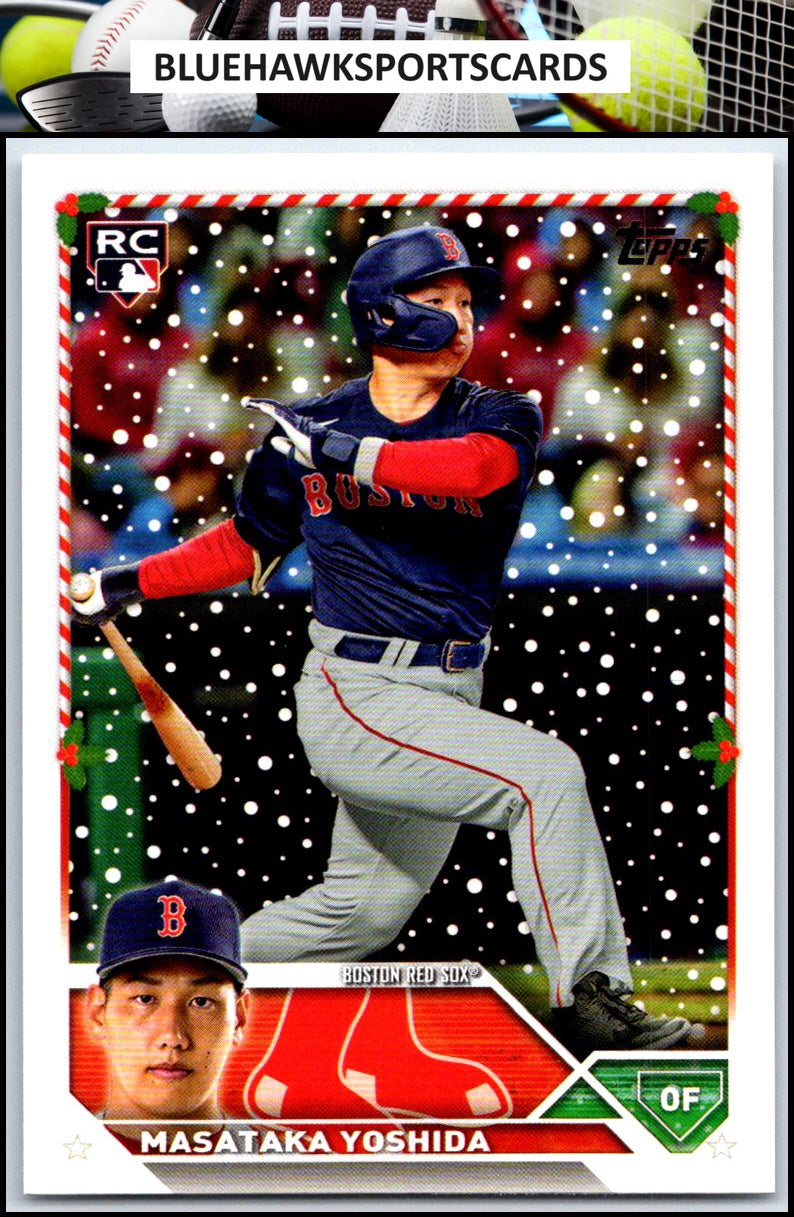 2023 Topps Holiday #H8 Masataka Yoshida