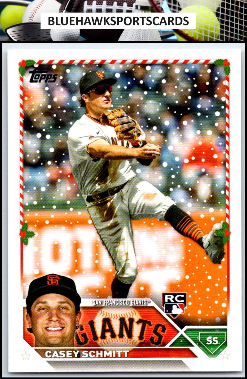 2023 Topps Holiday #H114 Casey Schmitt