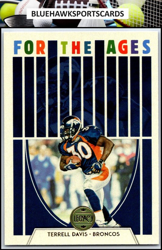 2022 Panini Legacy #FA-8 Terrell Davis For the Ages