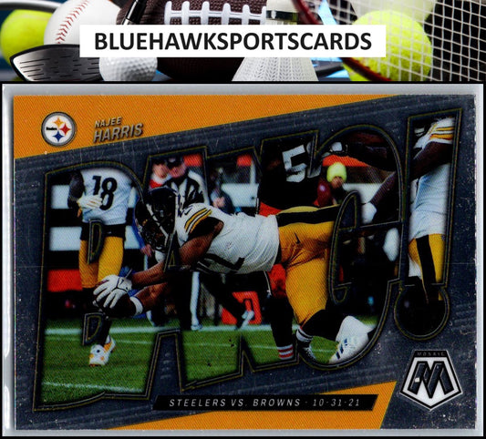 2022 Panini Mosaic #B-8 Najee Harris Bang!