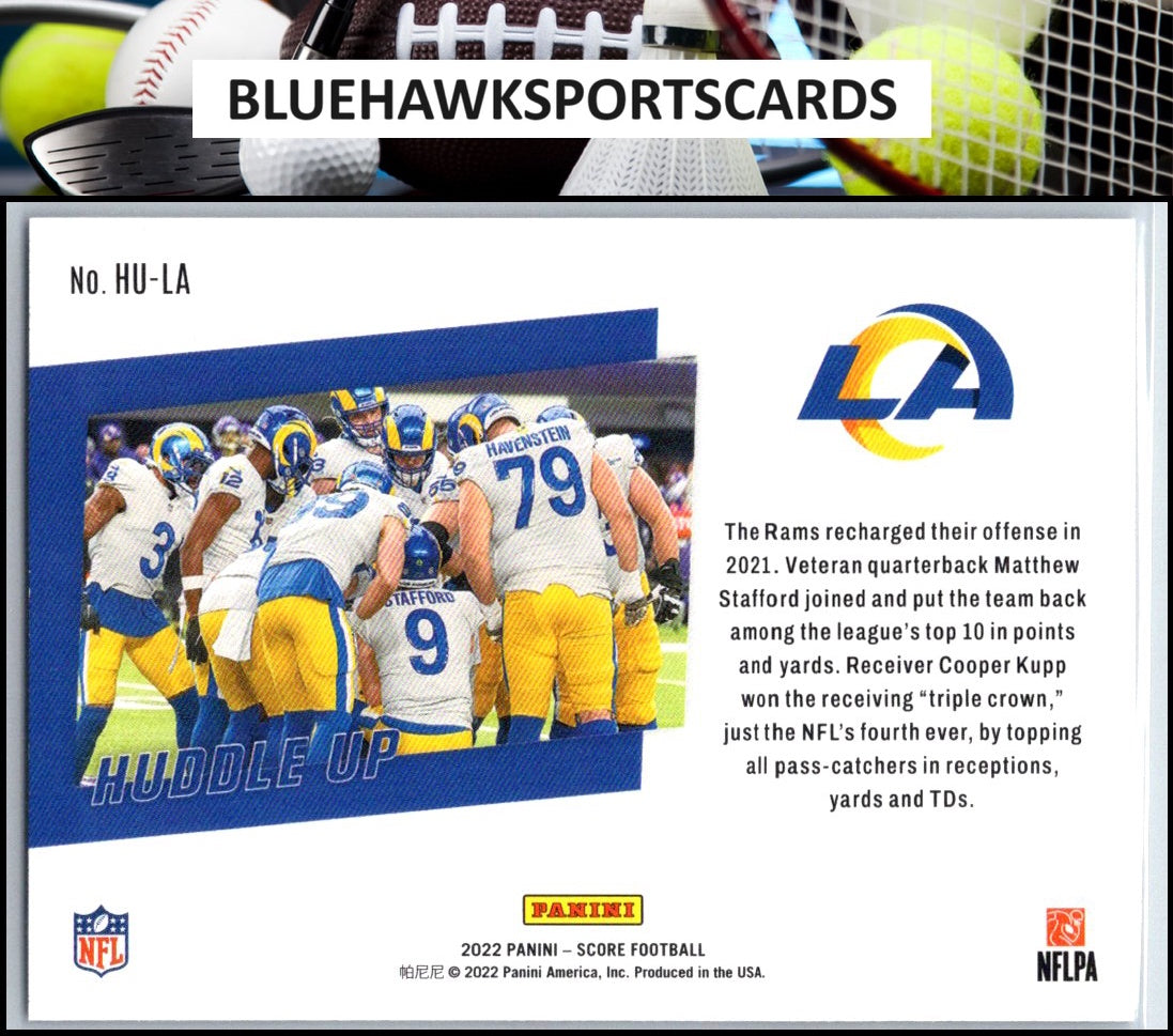 2022 Score #HU-LA Los Angeles Rams Huddle Up