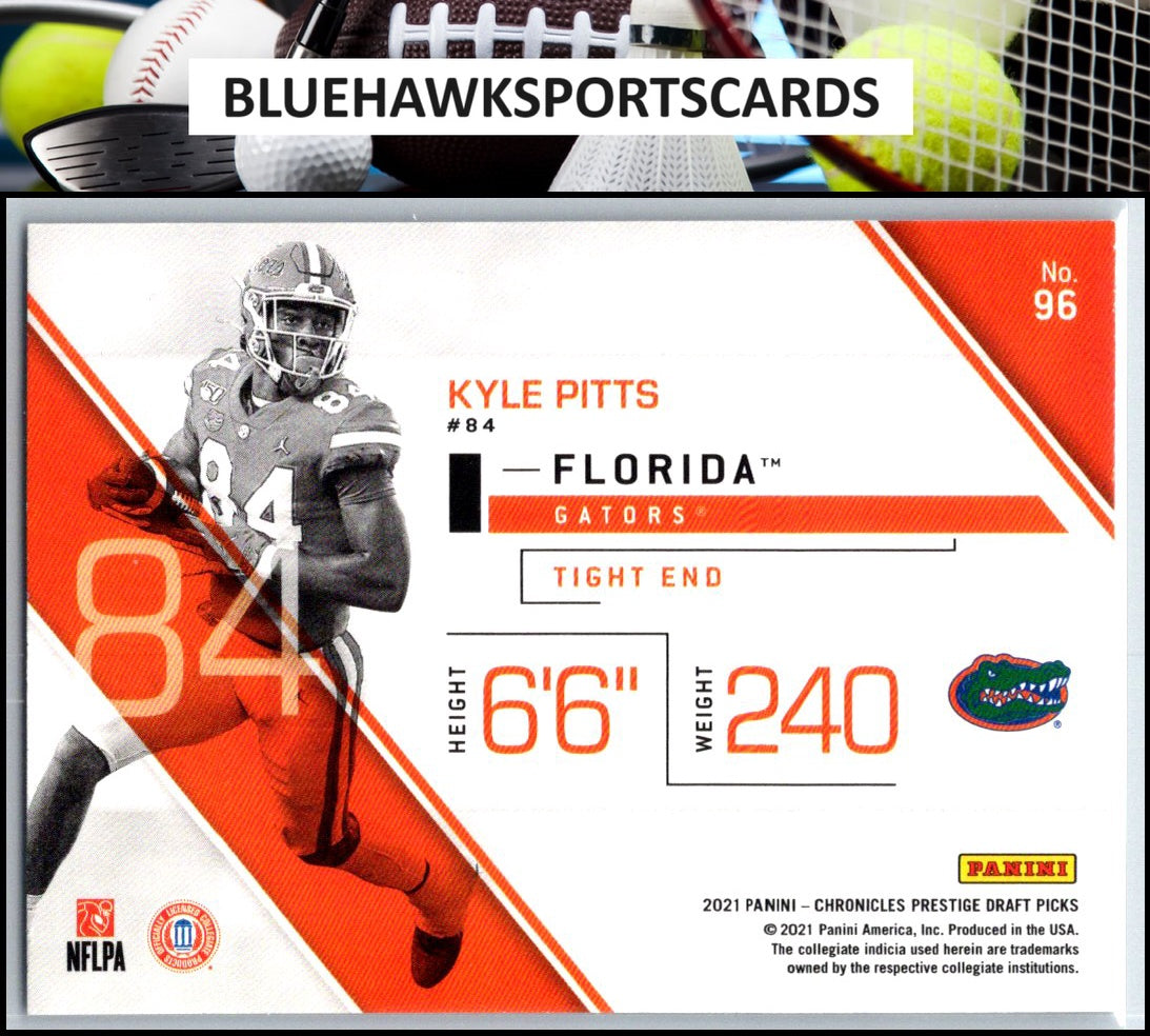 2021 Panini Chronicles Draft Picks #96 Kyle Pitts