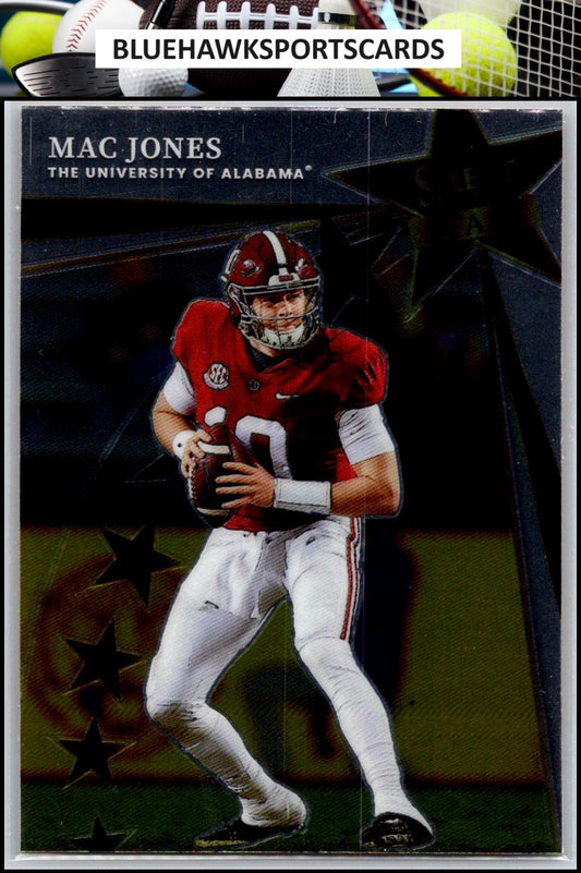 2022 Panini Select Draft Picks #SS-MJ Mac Jones Select Stars
