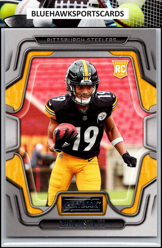 2022 Panini Playbook #136 Calvin Austin III