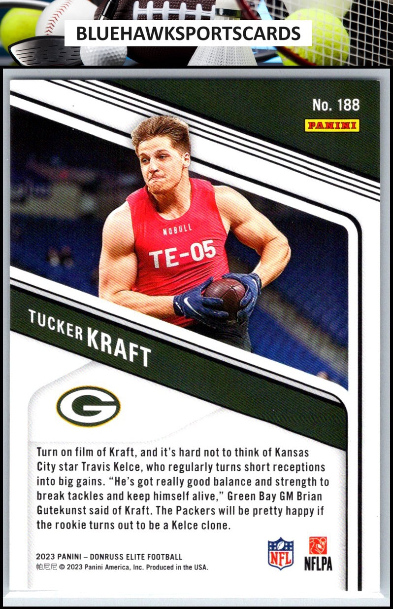 2023 Donruss Elite #188 Tucker Kraft #/999