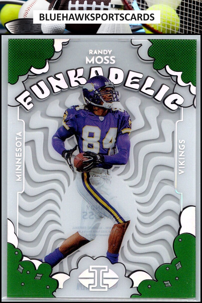 2022 Panini Illusions #F-14 Randy Moss Funkadelic Mosaic