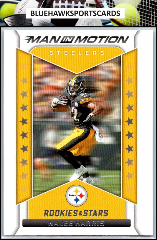 2022 Panini Rookies & Stars #MM-4 Najee Harris Man In Motion