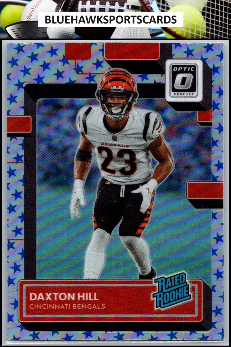 2022 Donruss Optic #257 Daxton Hill Stars