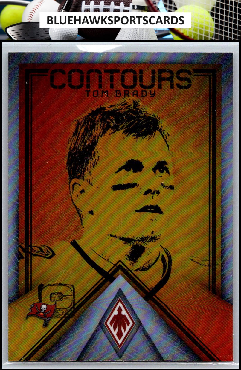 2022 Panini Phoenix #CT-2 Tom Brady Contours