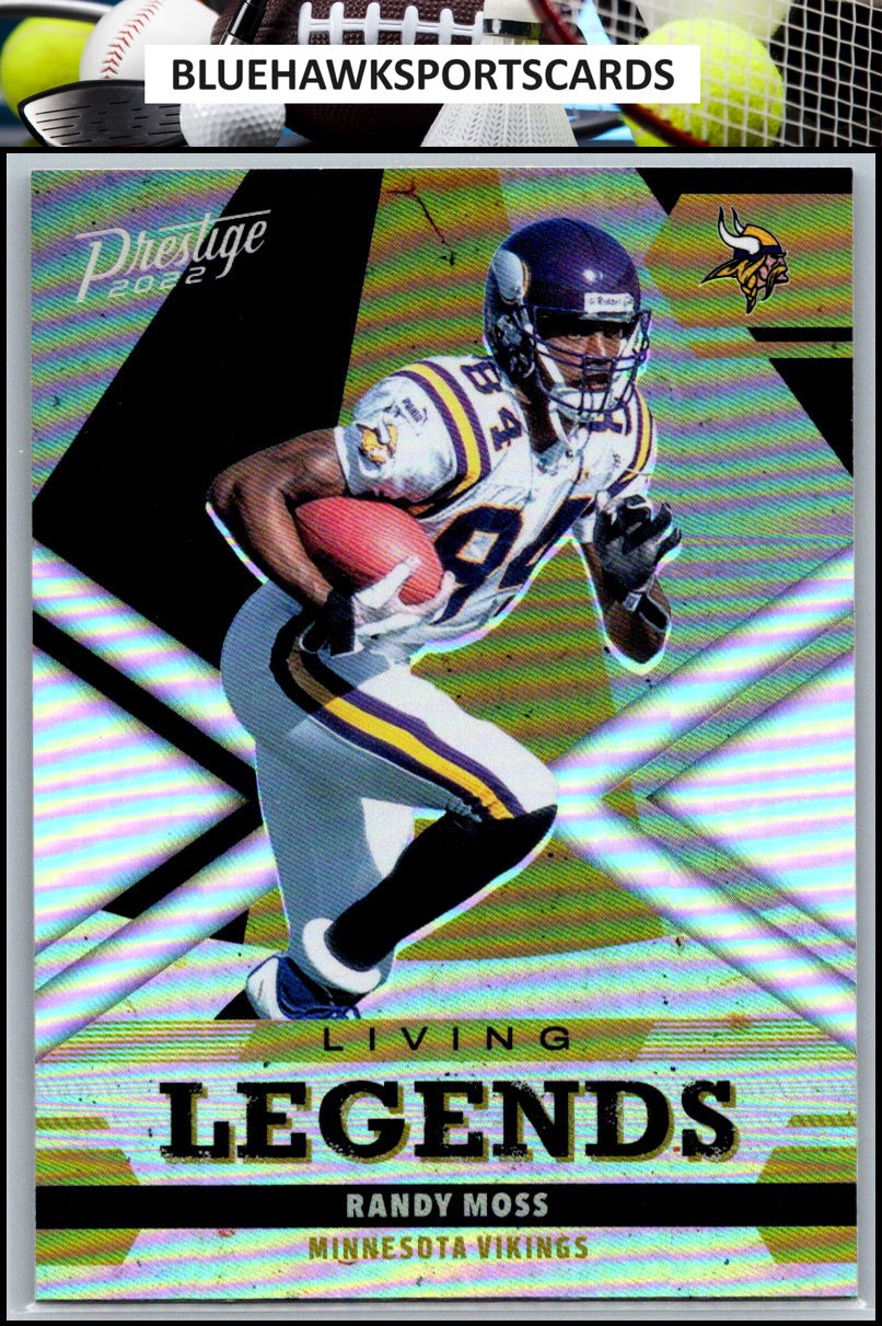 2022 Panini Prestige #LL-1 Randy Moss Living Legends