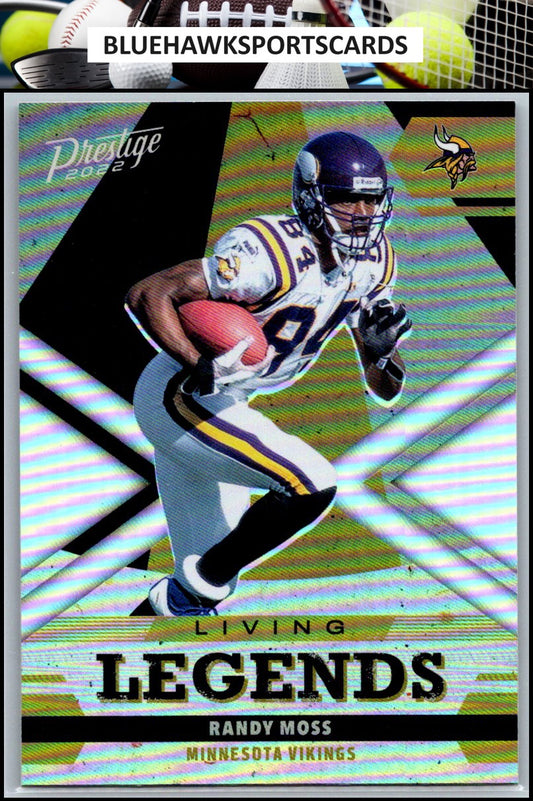 2022 Panini Prestige #LL-1 Randy Moss Living Legends