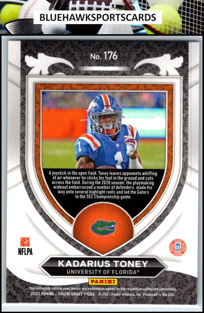 2021 Panini Prizm Draft Picks Collegiate #176 Kadarius Toney