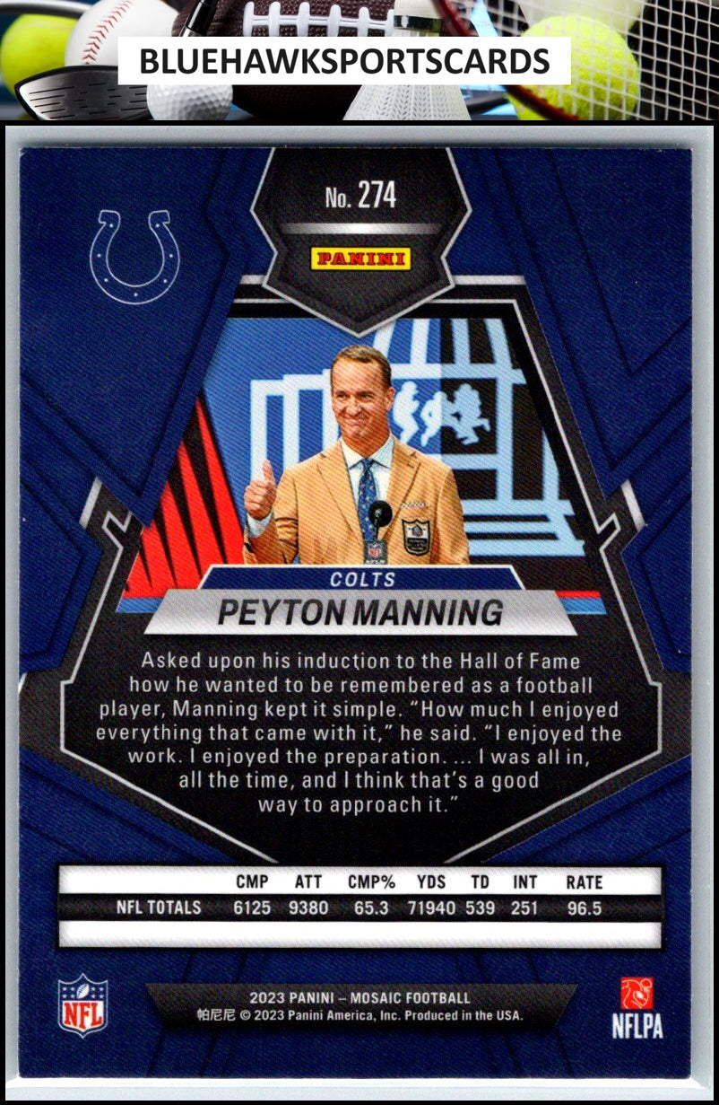 2023 Panini Mosaic #274 Peyton Manning