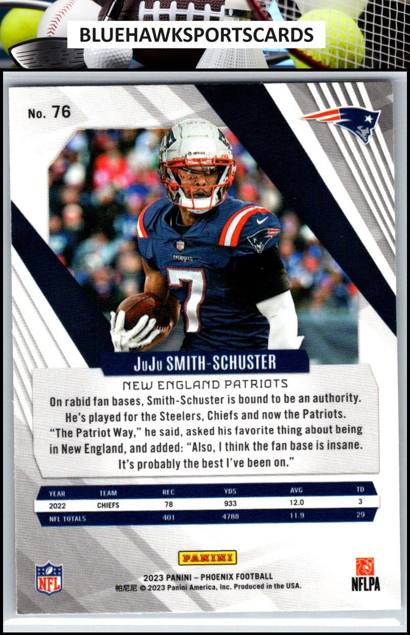 2023 Panini Phoenix #76 JuJu Smith-Schuster
