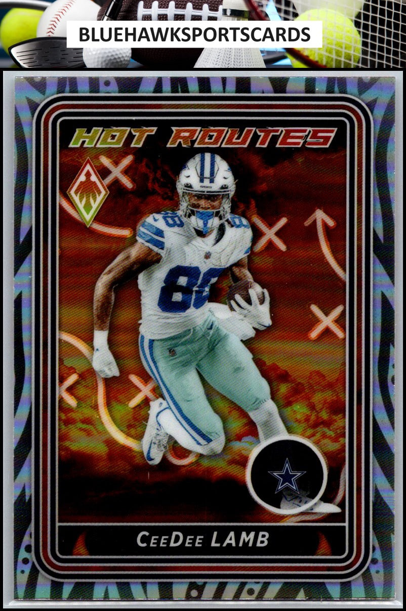 2023 Panini Phoenix #HR-30 CeeDee Lamb Hot Routes