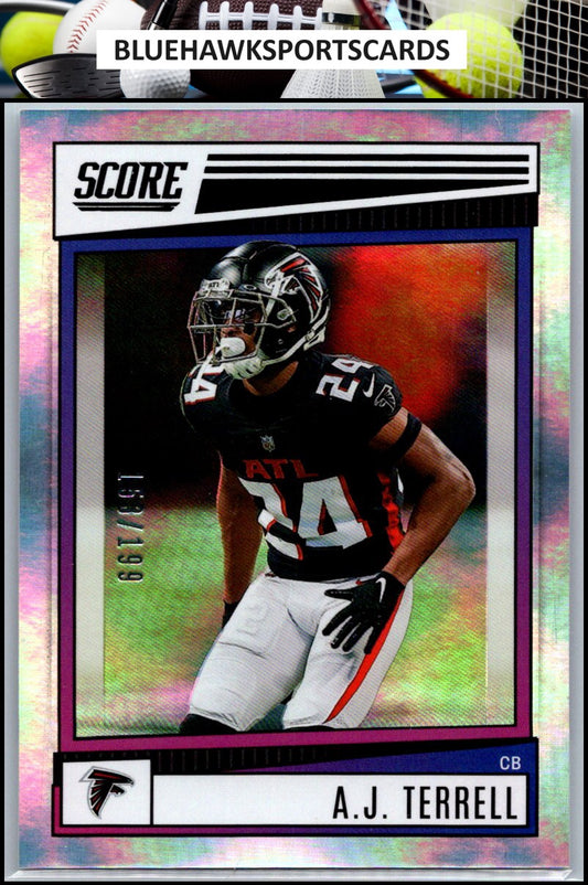 2022 Score #43 A.J. Terrell Racer #/199