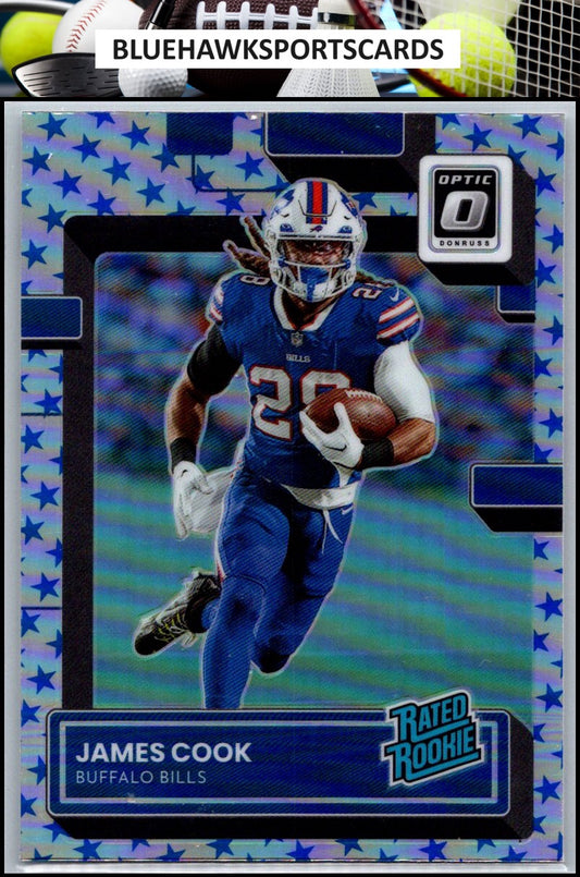 2022 Donruss Optic #215 James Cook Stars