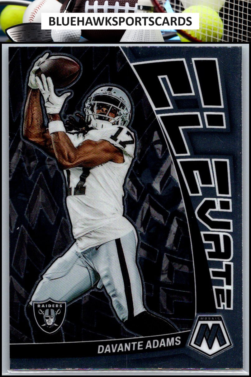 2023 Panini Mosaic #E-DA Davante Adams Elevate