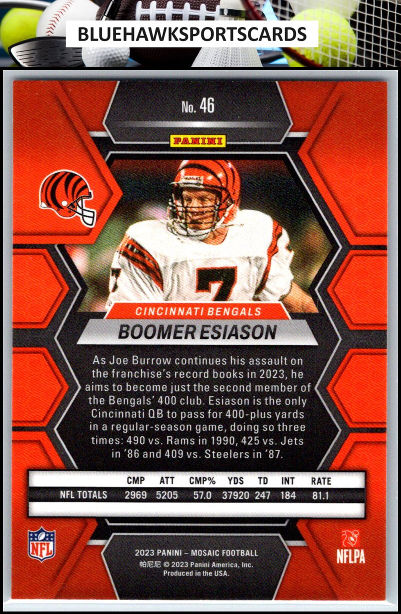 2023 Panini Mosaic #46 Boomer Esiason