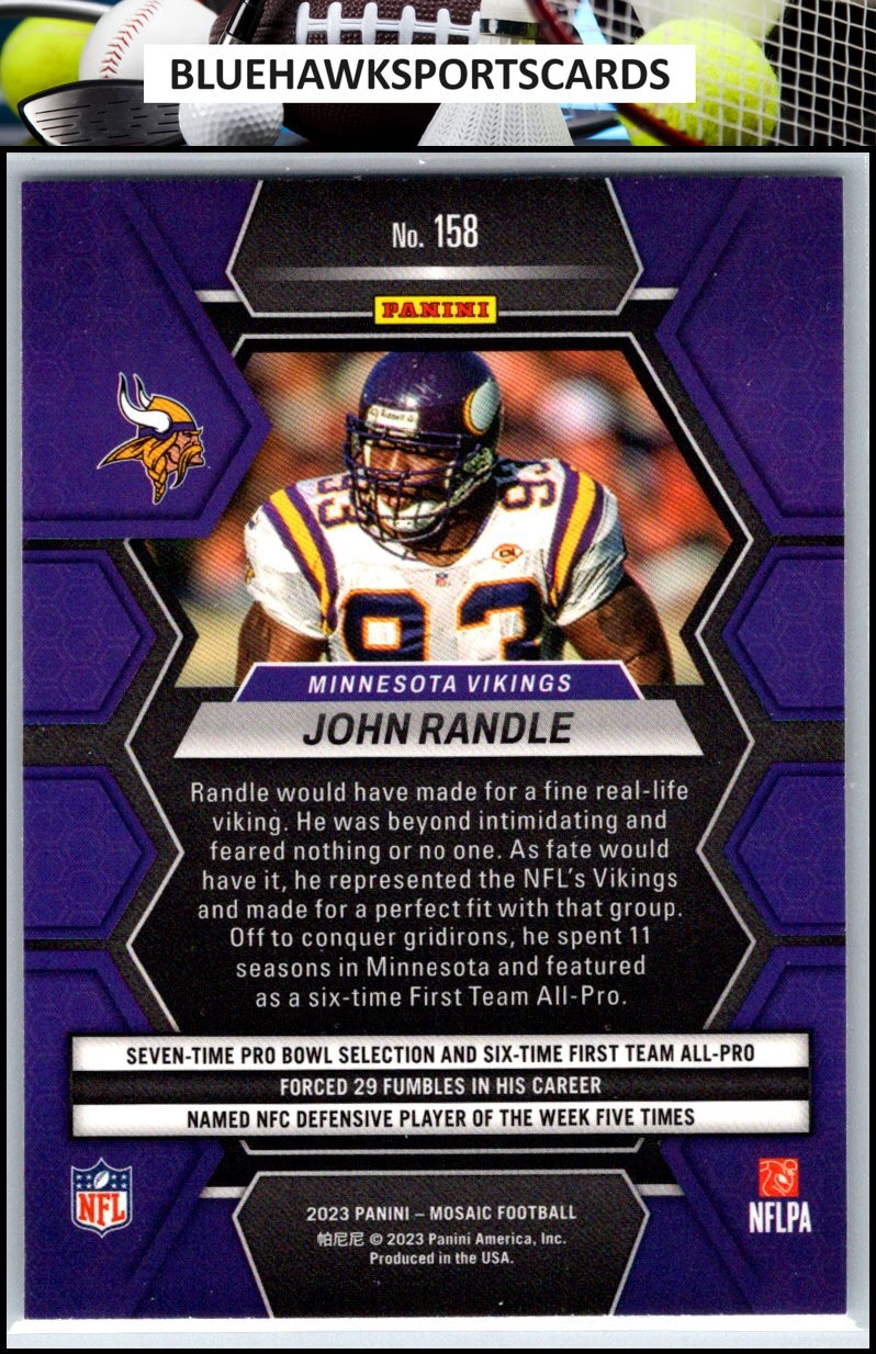 2023 Panini Mosaic #158 John Randle