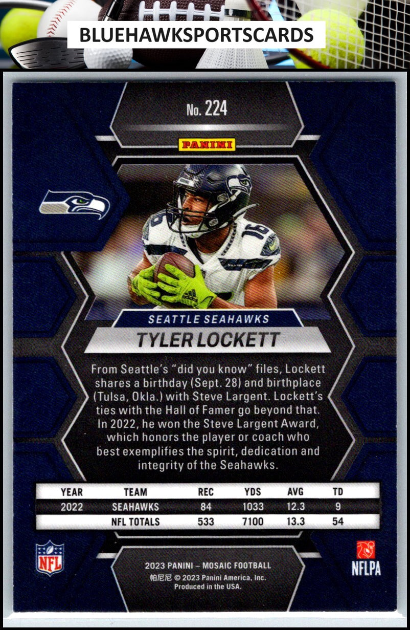 2023 Panini Mosaic #224 Tyler Lockett