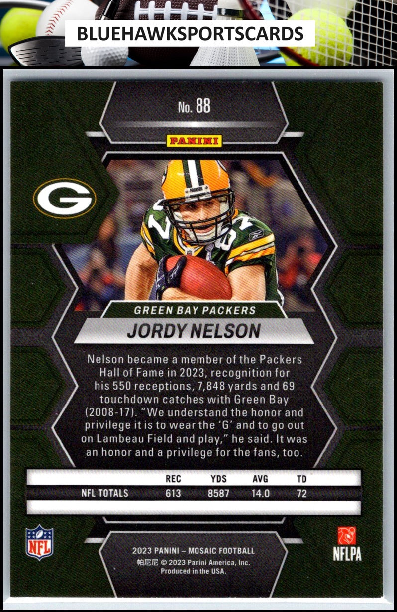 2023 Panini Mosaic #88 Jordy Nelson
