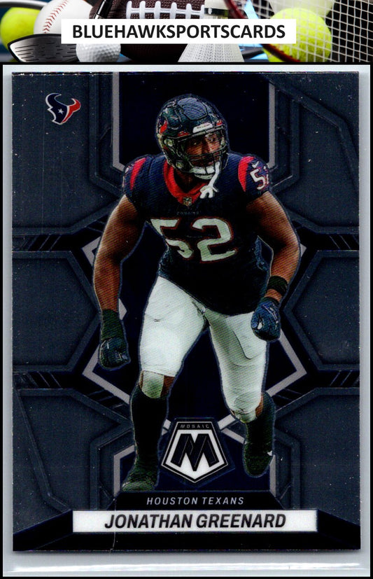 2022 Panini Mosaic #80 Jonathan Greenard