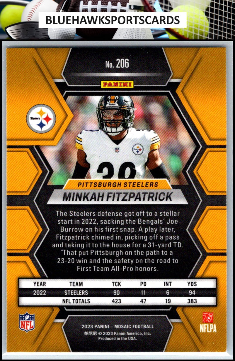 2023 Panini Mosaic #206 Minkah Fitzpatrick