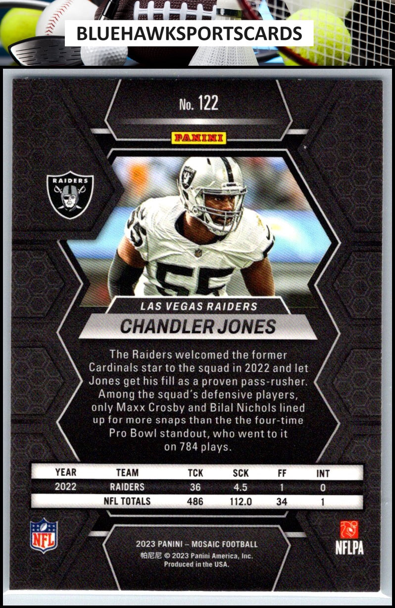 2023 Panini Mosaic #122 Chandler Jones