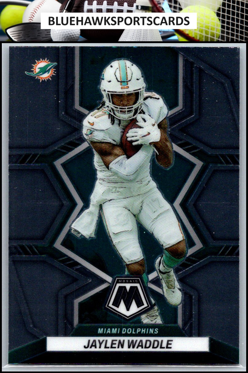 2022 Panini Mosaic #122 Jaylen Waddle