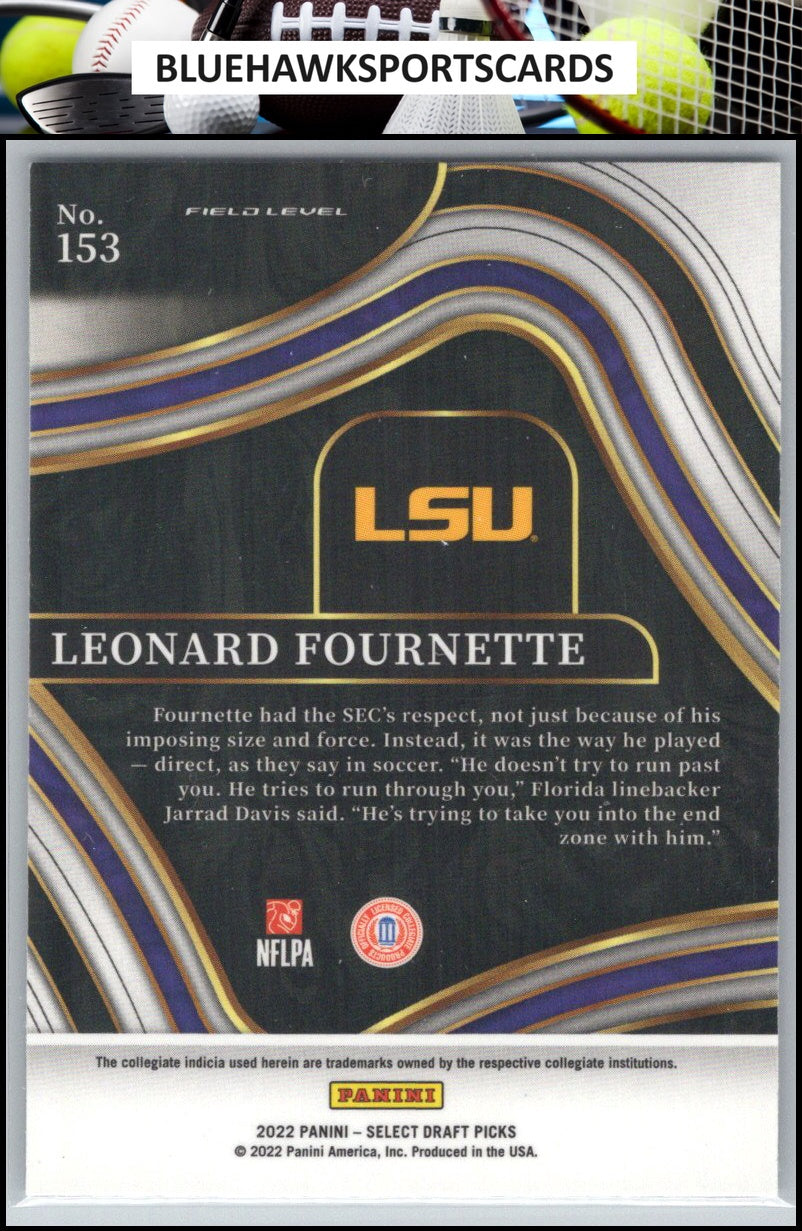 2022 Panini Select Draft Picks #153 Leonard Fournette Blue (Retail Base)
