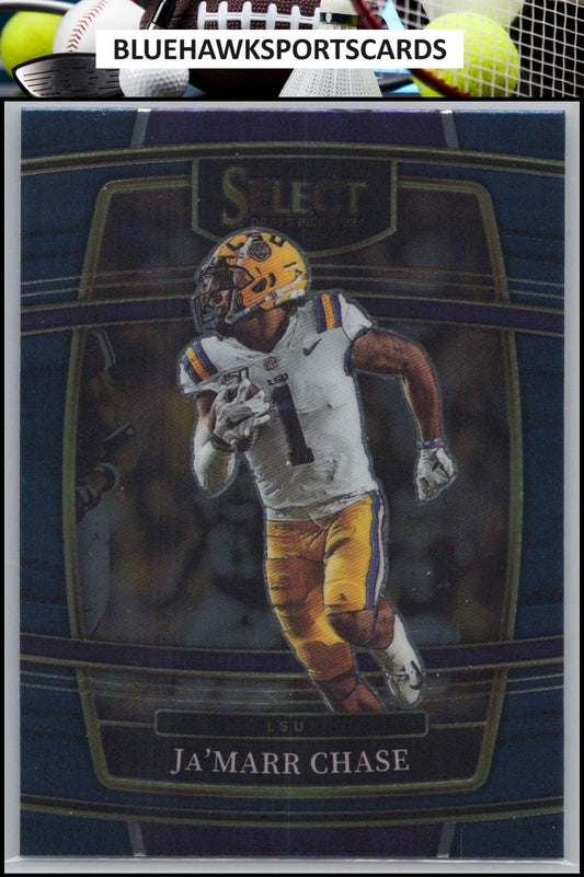 2022 Panini Select Draft Picks #82 Ja'Marr Chase Blue (Retail Base)