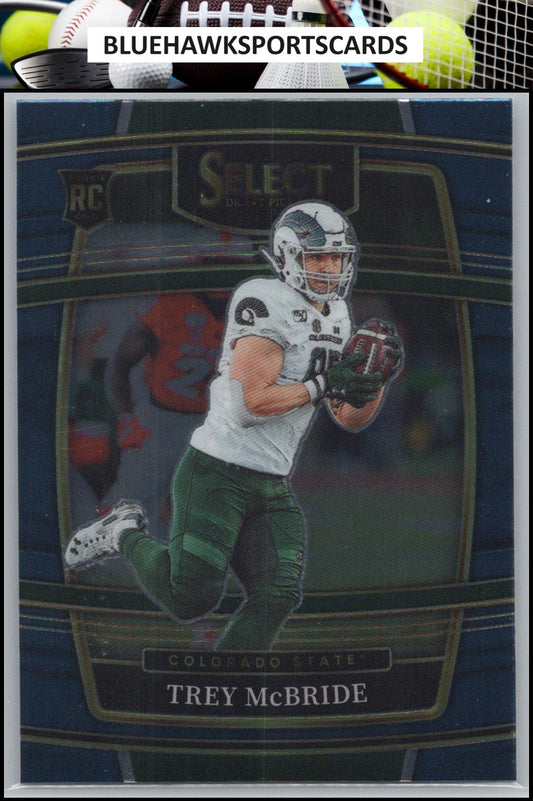 2022 Panini Select Draft Picks #96 Trey McBride Blue (Retail Base)