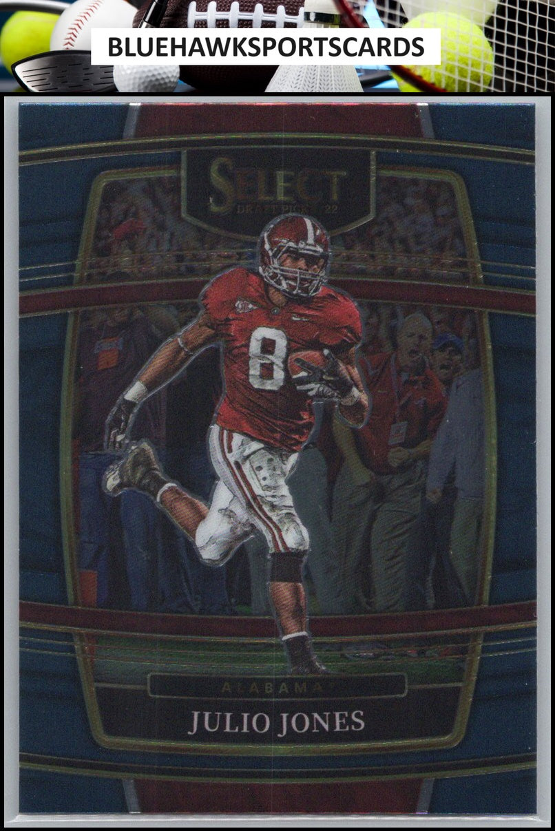 2022 Panini Select Draft Picks #92 Julio Jones Blue (Retail Base)