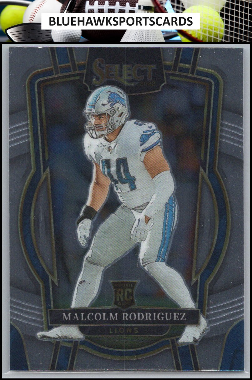 2022 Panini Select #268 Malcolm Rodriguez